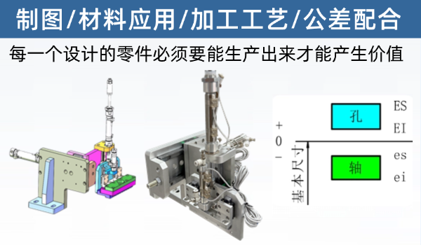 牙总分享企业一线工作的机械制图 加工工艺 公差配合实战应用经验